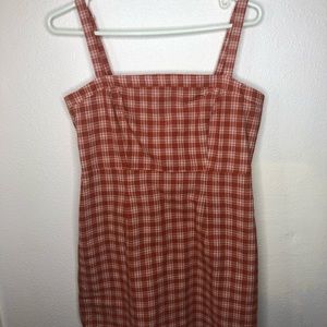 Checkered Mini-Dress